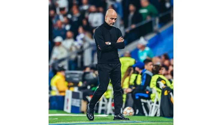 Divulgação/Manchester City - Pep Guardiola, técnico do Manchester City