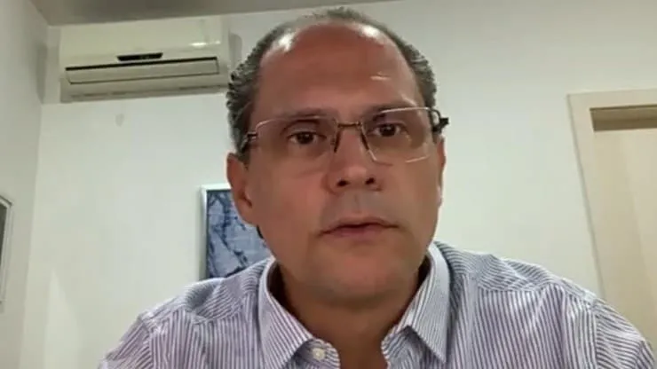Reprodução/ YouTube CONAFUT - Fernando Góes diretor financeiro do Flamengo