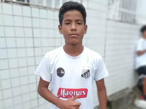 Promessa de 12 anos do futebol amapaense é selecionado para a base santista