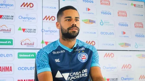 Reprodução/Bahia – Raí, atacante do Bahia