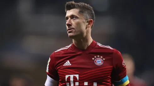 Alex Grimm/Getty Images – Robert Lewandowski, centroavante do Bayern do Barcelona