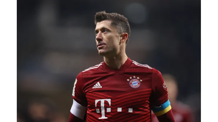 Alex Grimm/Getty Images - Robert Lewandowski, centroavante do Bayern do Barcelona