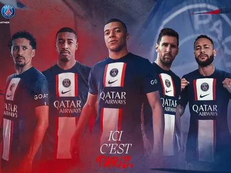 PSG divulga novo uniforme para a temporada 2022/23