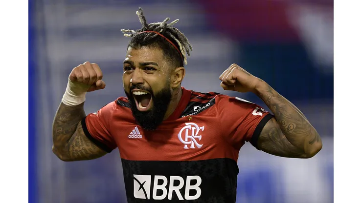 (Photo by Juan Mabromata - Pool/Getty Images)- Gabigol é peça chave na equipe Rubro-Negra