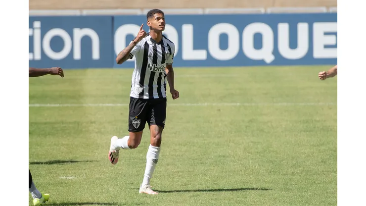 MG - Belo Horizonte - 16/08/2020 - BRASILEIRO A 2020 - ATLETICO-MG X CEARA - Marrony jogador do Atletico-MG comemora seu gol durante partida contra o Ceara no estadio Mineirao pelo campeonato Brasileiro A 2020. Foto: Alessandra Torres/AGIF