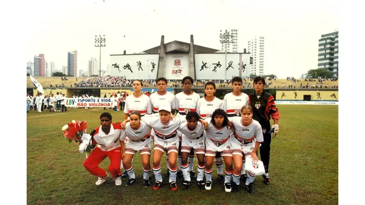 Foto: Divulgação/ Twitter oficial São Paulo Feminino - Tricolor relembra primeira conquista oficial no feminino