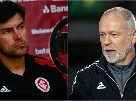 Comparação entre Cacique Medina e Mano Menezes no Internacional agita torcida