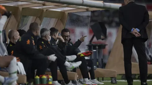 Lucas Figueiredo/CBF – Tite e jogadores da Seleção Brasileira