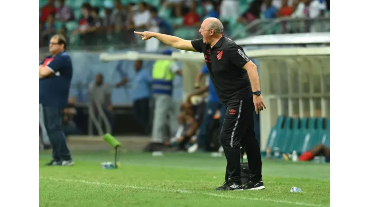 José Tramontin/Athletico - Felipão, técnico do Athletico-PR