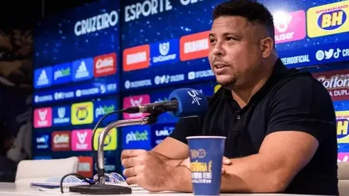 Gustavo Aleixo/ Cruzeiro – Ronaldo, gestor do Cruzeiro