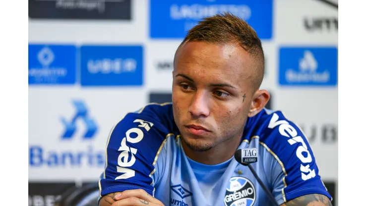 Foto: Lucas Uebel/GREMIO FBPA - Cebolinha rebate torcedor do Grêmio no Instagram