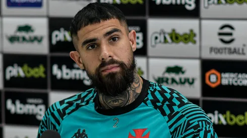Foto: (Thiago Ribeiro/AGIF) – Quintero concedeu entrevista coletiva no Vasco nesta quarta (15)