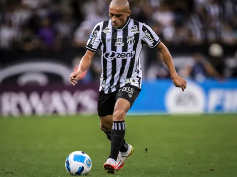 Nino Paraíba é uma das novidades na escalação do Ceará para enfrentar o Atlético-MG