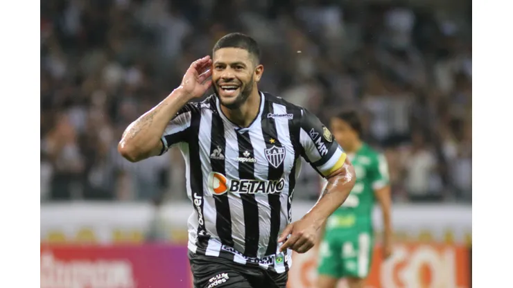 MG - Belo Horizonte - 20/11/2021 - BRASILEIRO A 2020 ATLETICO-MG X JUVENTUDE - Hulk jogador do Atletico-MG comemora seu gol durante partida contra o Juventude no estadio Mineirao pelo campeonato Brasileiro A 2021. Foto: Fernando Moreno/AGIF