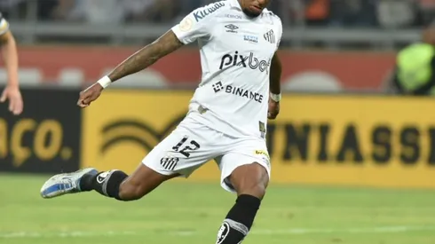Divulgação/Santos FC – Rwan, atacante do Santos