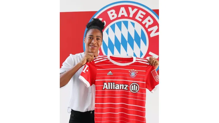 Divulgação/Bayern - Tainara, zagueira do Bayern de Munique