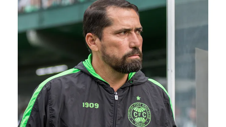 Robson Mafra/AGIF - Gustavo Morínigo, técnico do Coritiba