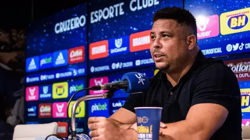 Gustavo Aleixo/ Cruzeiro – Ronaldo, gestor do Cruzeiro