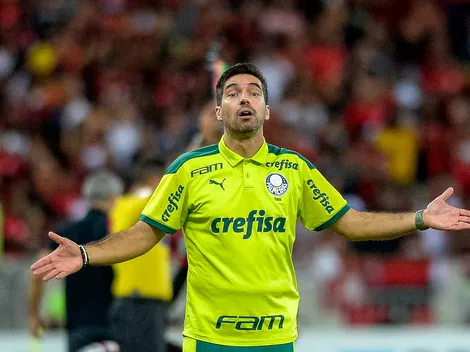 Abel é o técnico com mais cartões no Brasil e o grande ‘perseguido’ no Palmeiras