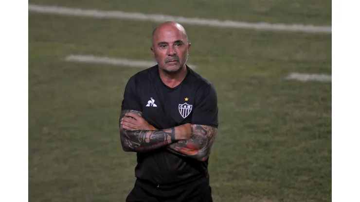 Foto: (Jhony Pinho/AGIF) - Ex-técnico do Atlético, Jorge Sampaoli é conhecido por sua extensa lista de reforços