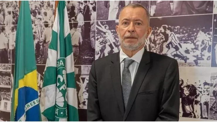 Divulgação/Coritiba - Juarez Moraes e Silva, presidente do Coritiba