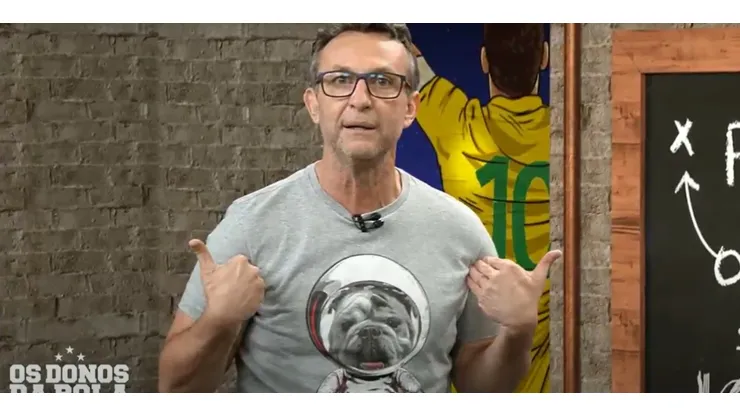 Neto, ex-jogador e comentarista. Foto: (TV Bandeirantes/Reprodução) -