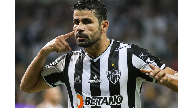 Fernando Moreno/AGIF - Diego Costa, ex-atacante do Atlético-MG