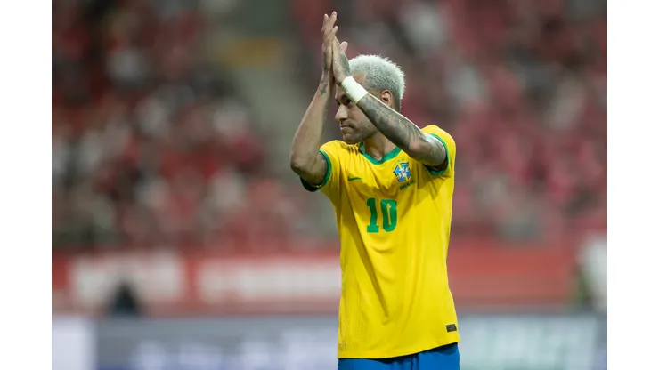 Foto: Lucas Figueiredo/CBF - Neymar faz dois gols diante da Coreia