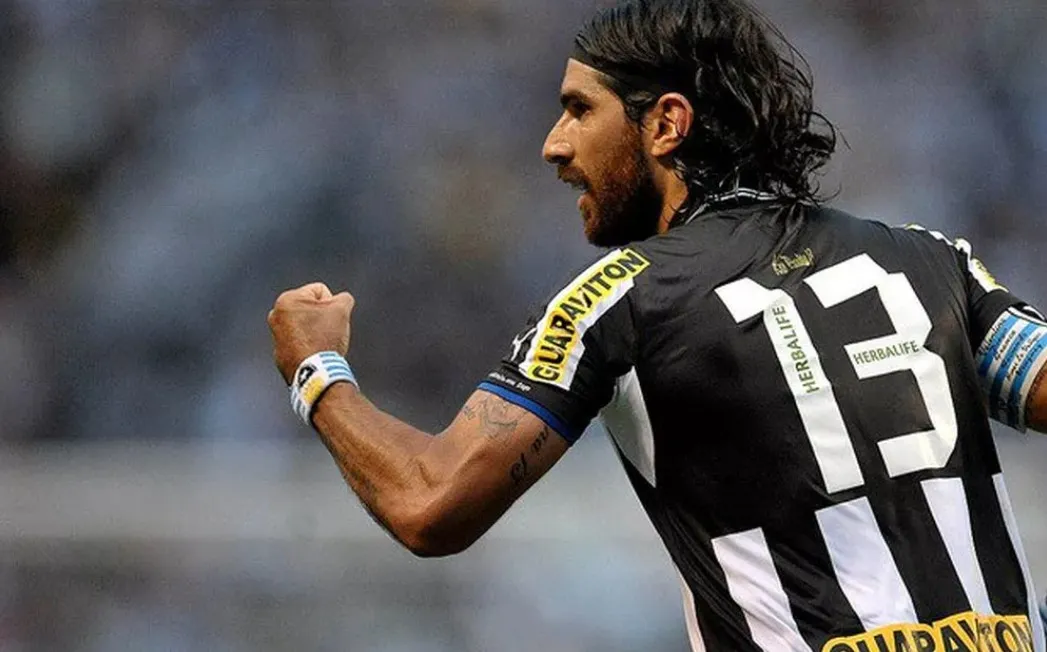 Divulgação/Botafogo – Loco Abreu, ex-atacante