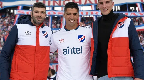 Reprodução/ Nacional-URU – Luis Suárez durante sua apresentação no Nacional