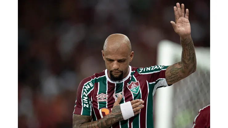 Jorge Rodrigues/AGIF - Felipe Melo, volante do Fluminense