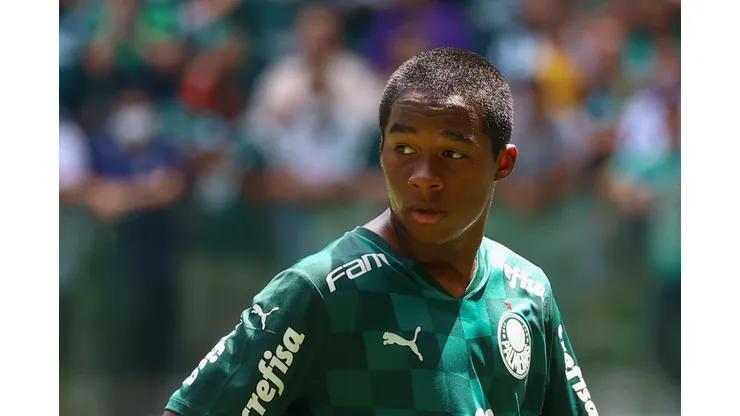 Foto: Marcello Zambrana/AGIF - Endrick faz projeção ousada sobre futuro do Palmeiras