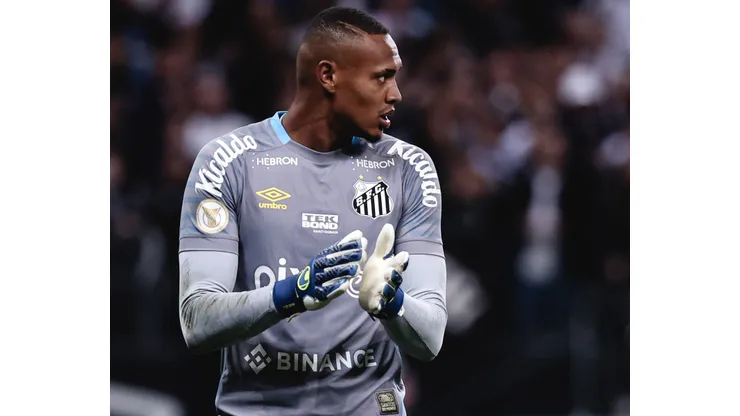 Foto: (Ettore Chiereguini/AGIF) - John, do Santos, interessa ao Botafogo