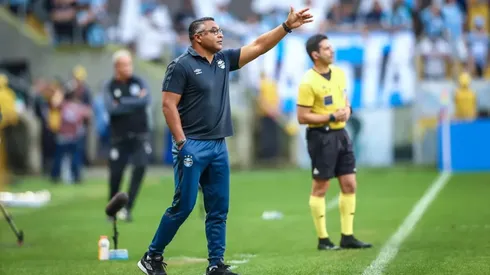 Lucas Uebel/Grêmio – Roger Machado, técnico do Grêmio