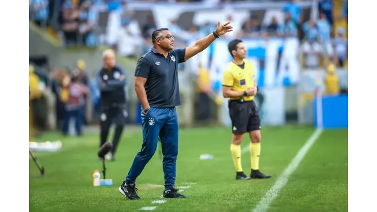 Lucas Uebel/Grêmio - Roger Machado, técnico do Grêmio