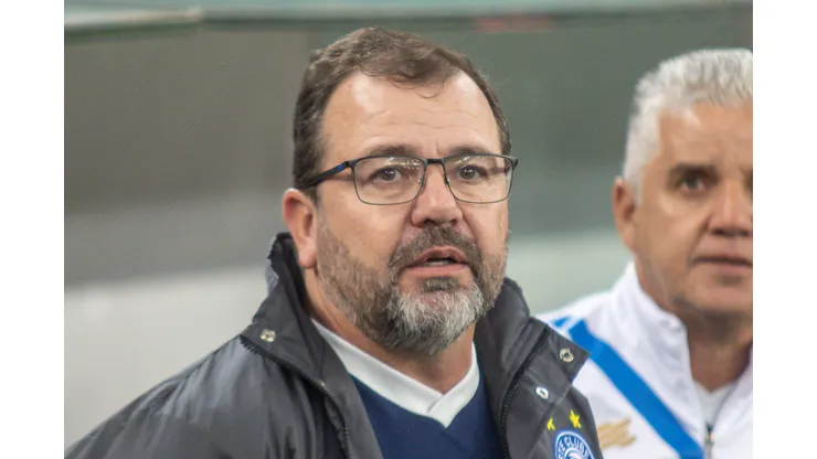 Gabriel Machado/AGIF -Enderson Moreira, técnico do Bahia