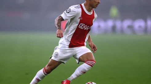 Foto: (Dean Mouhtaropoulos/Getty Images) – Antony, do Ajax, pode render uma 'bolada' ao São Paulo em caso de transferência