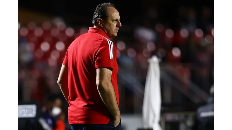 SP - Sao Paulo - 14/04/2022 - COPA SUL-AMERICANA 2022, SAO PAULO X EVERTON - Rogerio Ceni tecnico do Sao Paulo durante partida contra o Everton no estadio Morumbi pelo campeonato Copa Sul-Americana 2022. Foto: Marcello Zambrana/AGIF