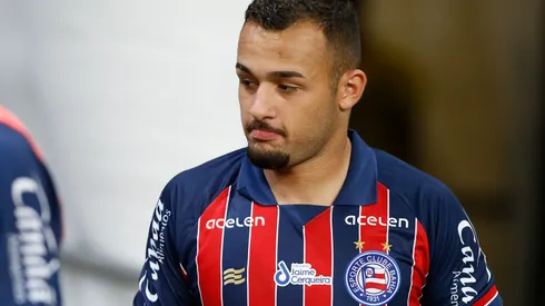 Foto: (Felipe Oliveira/EC Bahia) – Igor Torres fez sua estreia pelo Bahia nesta terça (19)
