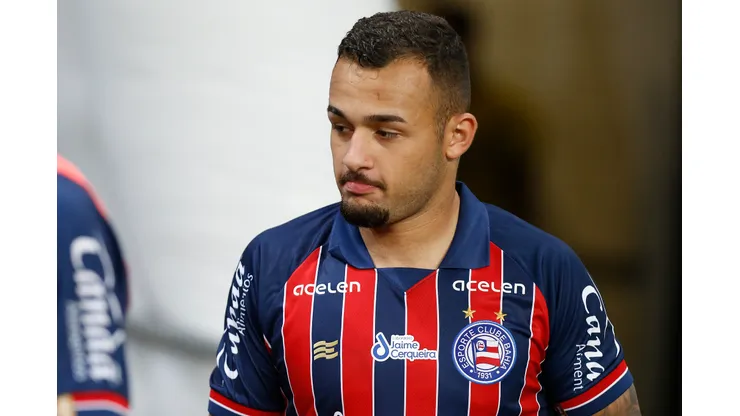 Foto: (Felipe Oliveira/EC Bahia) - Igor Torres fez sua estreia pelo Bahia nesta terça (19)