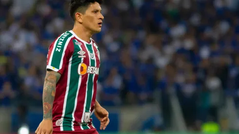 MG – Belo Horizonte – 12/07/2022 – COPA DO BRASIL 2022 CRUZEIRO X FLUMINENSE – German Cano jogador do Fluminense durante partida contra o Cruzeiro no estadio Mineirao pelo campeonato Copa do Brasil 2022. Foto: Fernando Moreno/AGIF