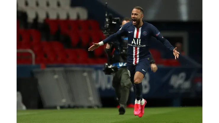 UEFA - Handout/Getty Images - Neymar, atacante do PSG