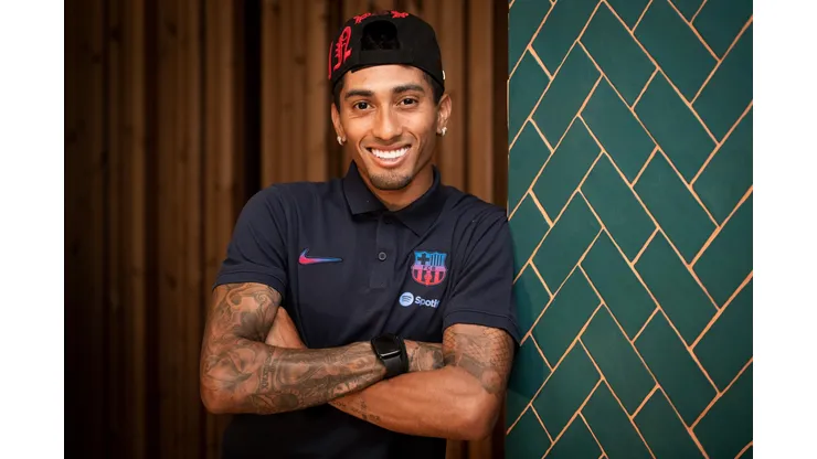 Divulgação/Barcelona - Raphinha atacante do Barcelona