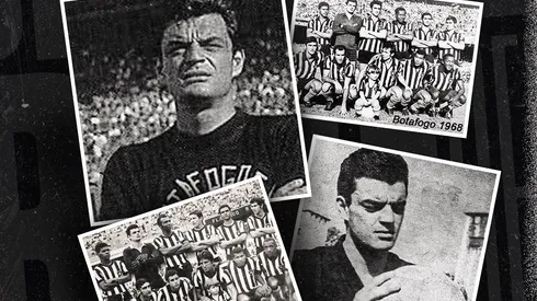 Divulgação/Botafogo – Homenagem do Botafogo ao ex-goleiro