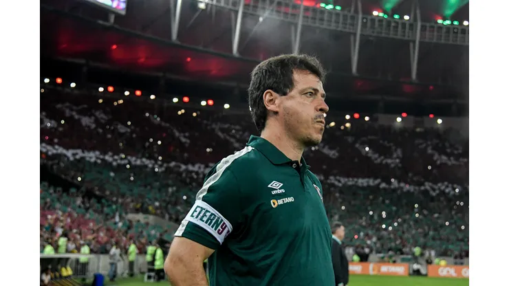 Thiago Ribeiro/AGIF- Fernando Diniz, técnico do Fluminense