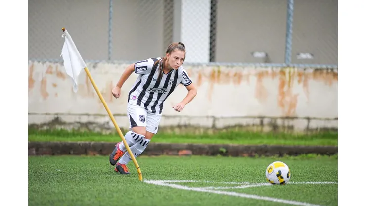 Foto: Augusto Oliveira/Ceará SC- Flávia atingiu marca incrível