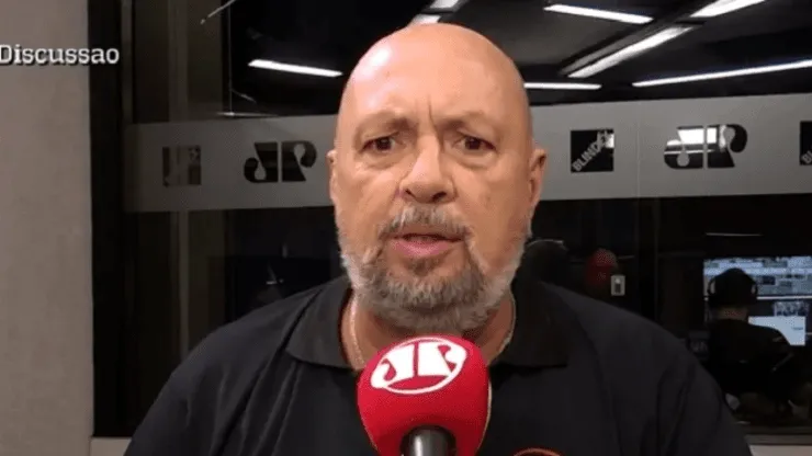 Foto: Reprodução/Jovem Pan - Nilson César compara história de Palmeiras e Flamengo