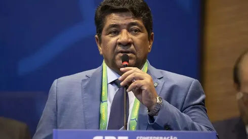 Lucas Figueiredo/CBF – Ednaldo Rodrigues, presidente da CBF