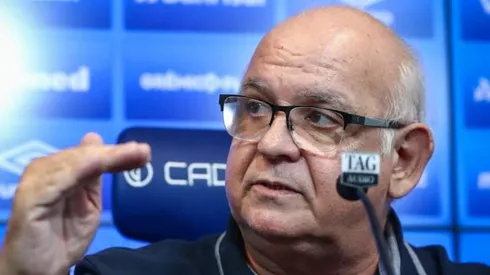Foto: Lucas Uebel/Grêmio/Divulgação- Mandatário foi duramente criticado