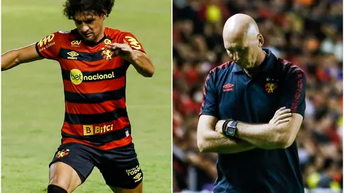 Fotos: (Rafael Vieira/AGIF/Rafael Vieira/AGIF) – Blas Cáceres não tinha muito espaço no Sport sob o comando de Gilmar Dal Pozzo